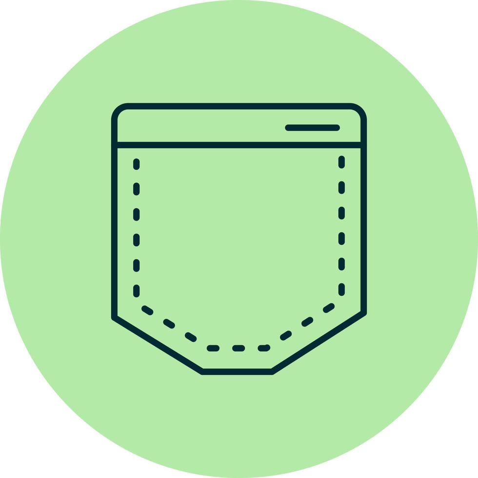 Pocket Vector Icon