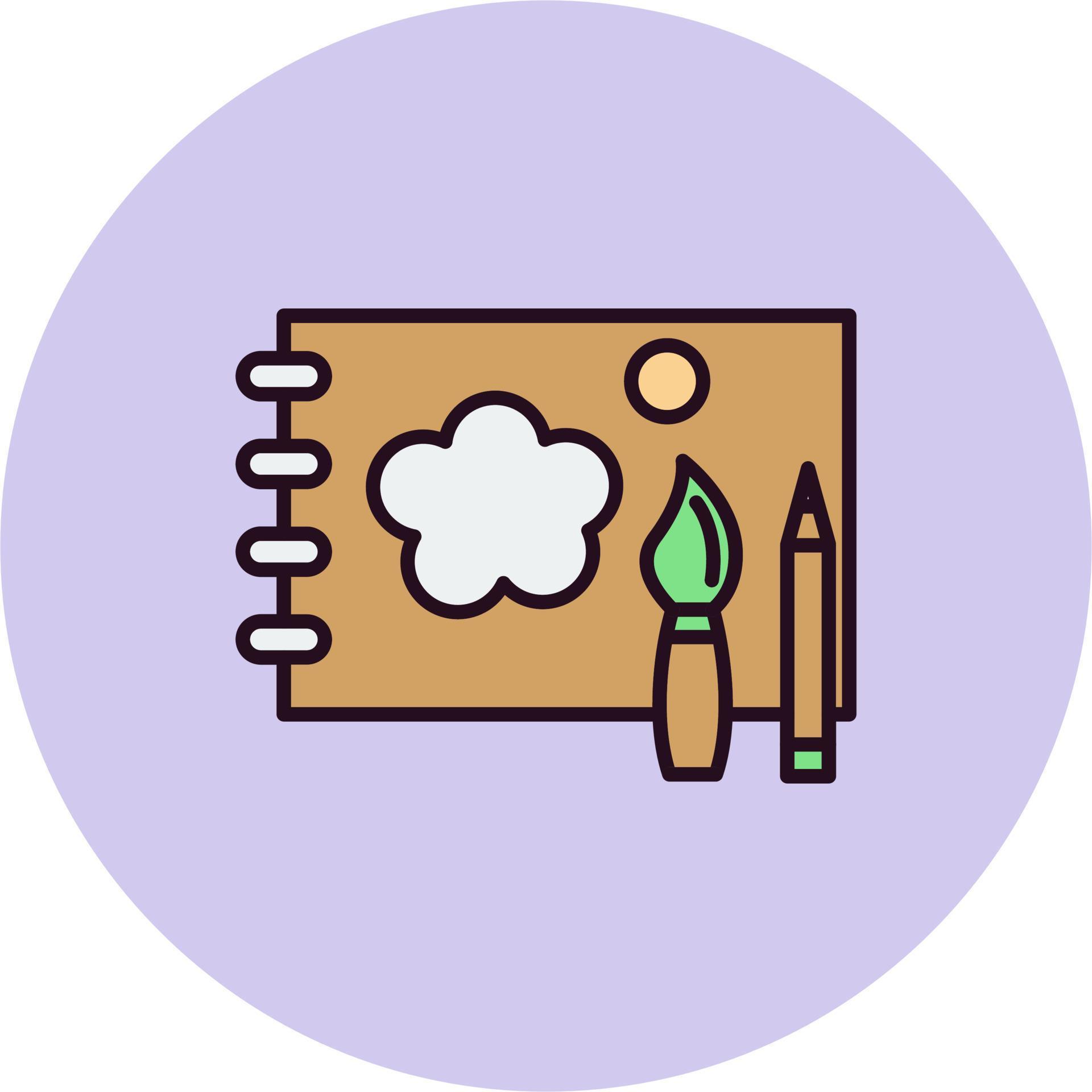 Sketchbook Vector Icon 20741951 Vector Art at Vecteezy