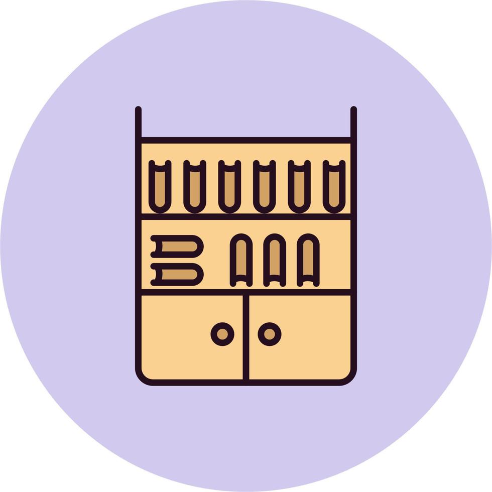 Bookcase Vector Icon