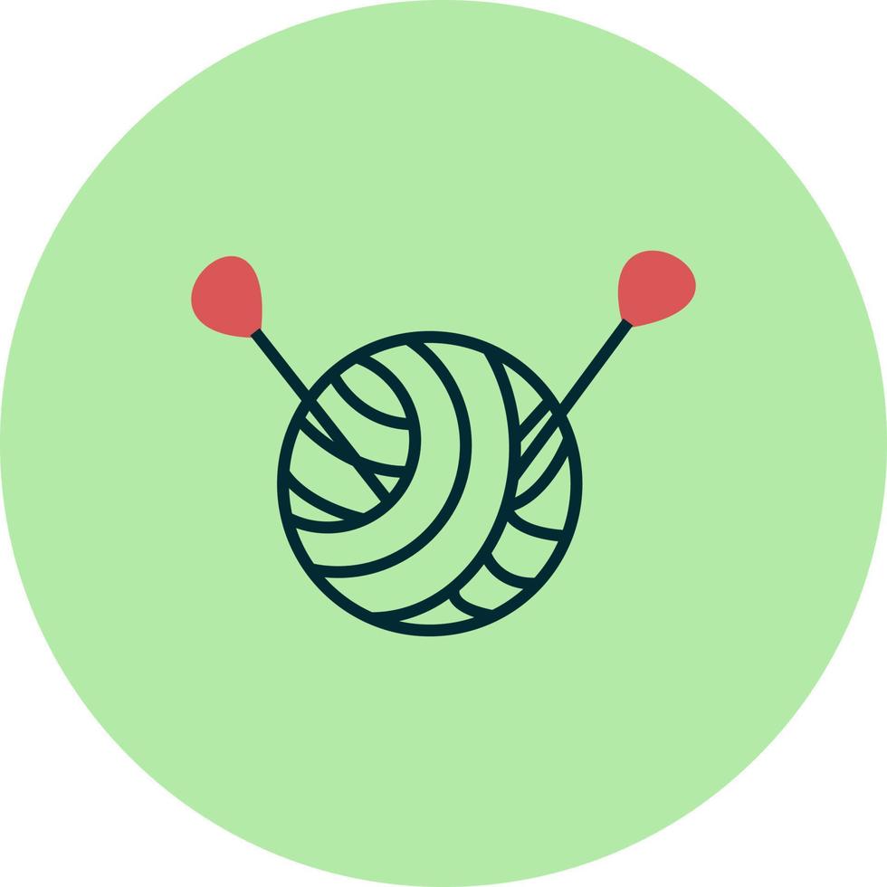 Yarn ball Vector Icon