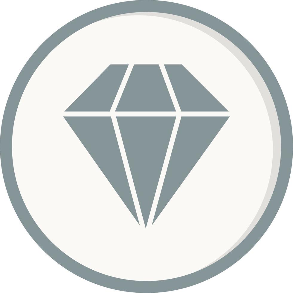 icono de vector de diamante