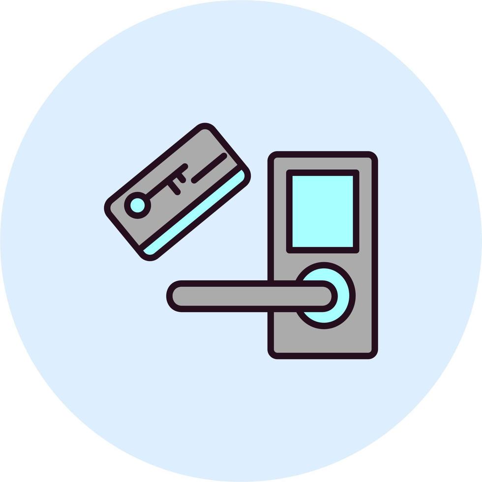 Key card Vector Icon