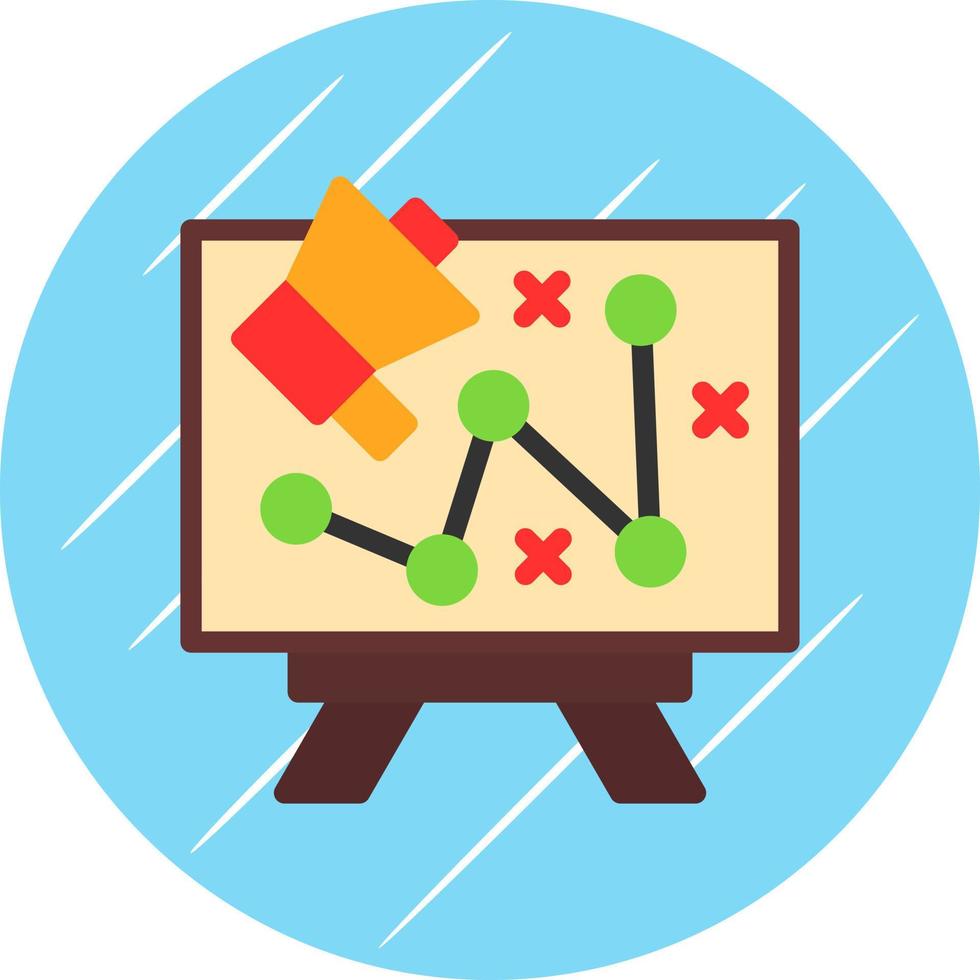 Marketing Strategy Vector Icon Design