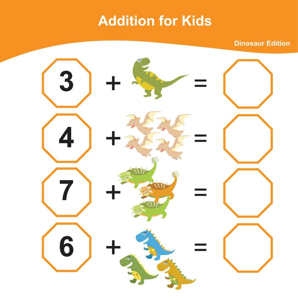Addition Math Game For Preschool Math Worksheet Edition Educational Addition Math Game For Preschool Math Worksheet Edition Educational