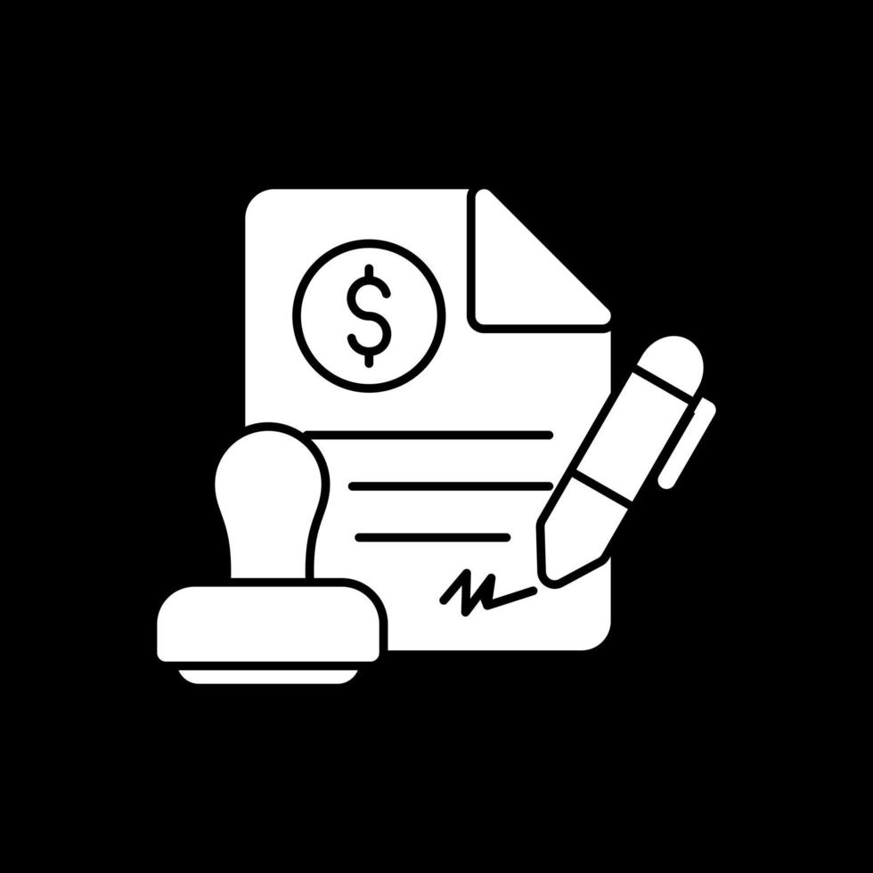 Agreement Vector Icon Design