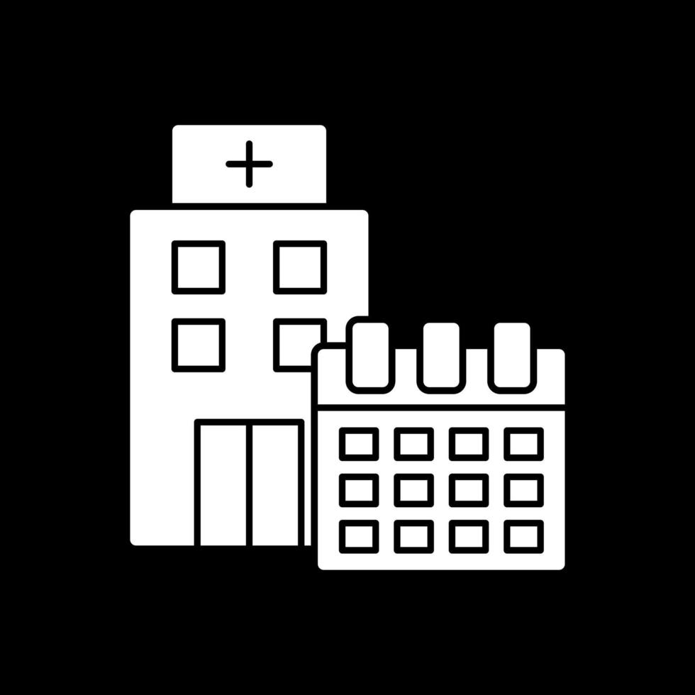 diseño de icono de vector de hospital