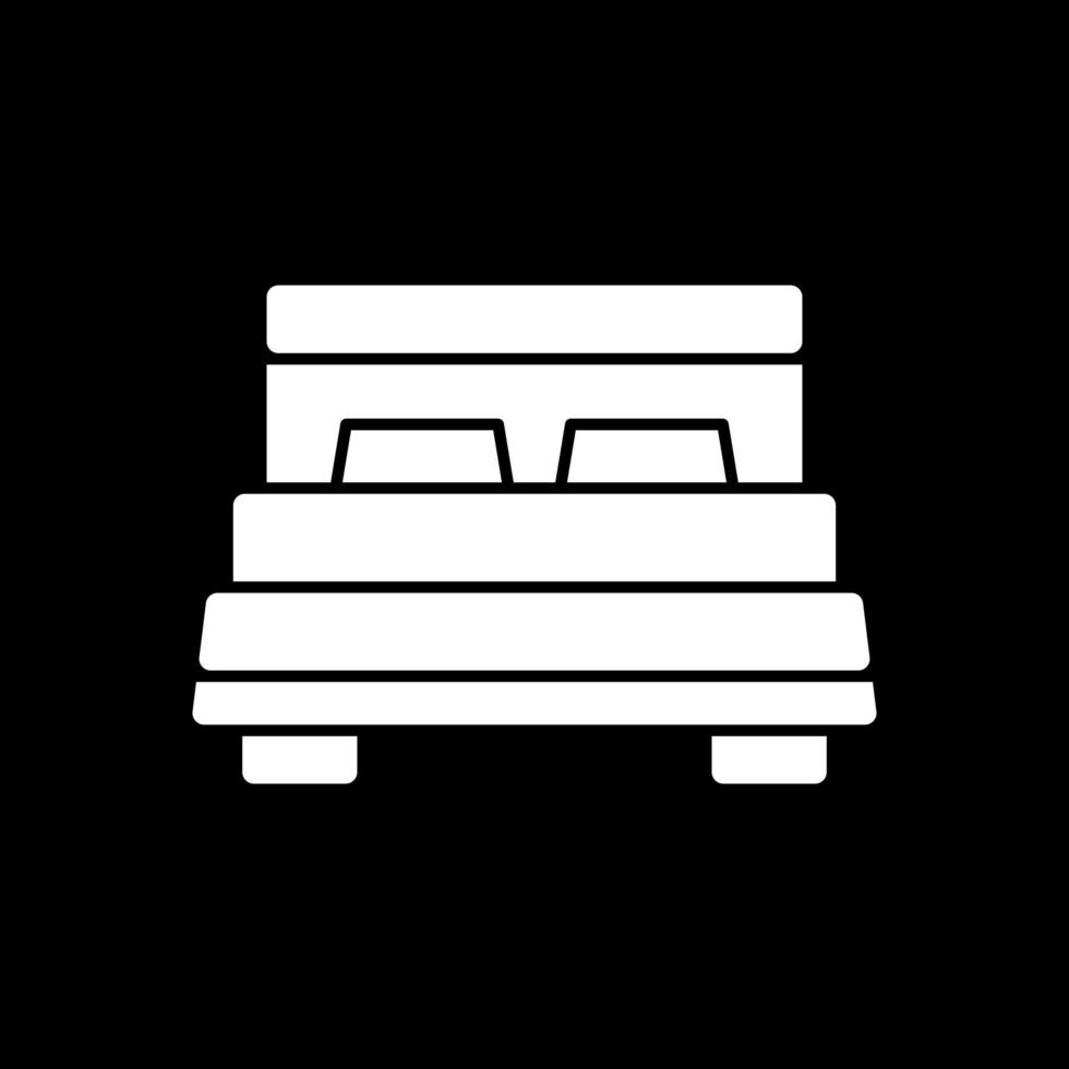 Bed Vector Icon Design