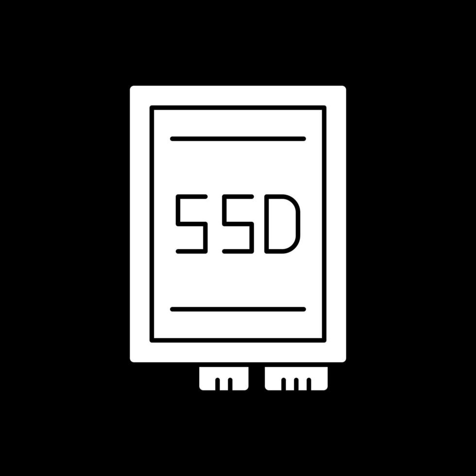 Ssd card Vector Icon Design
