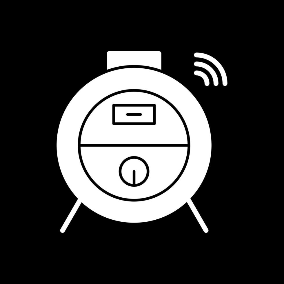 Robot Vacuum Vector Icon Design