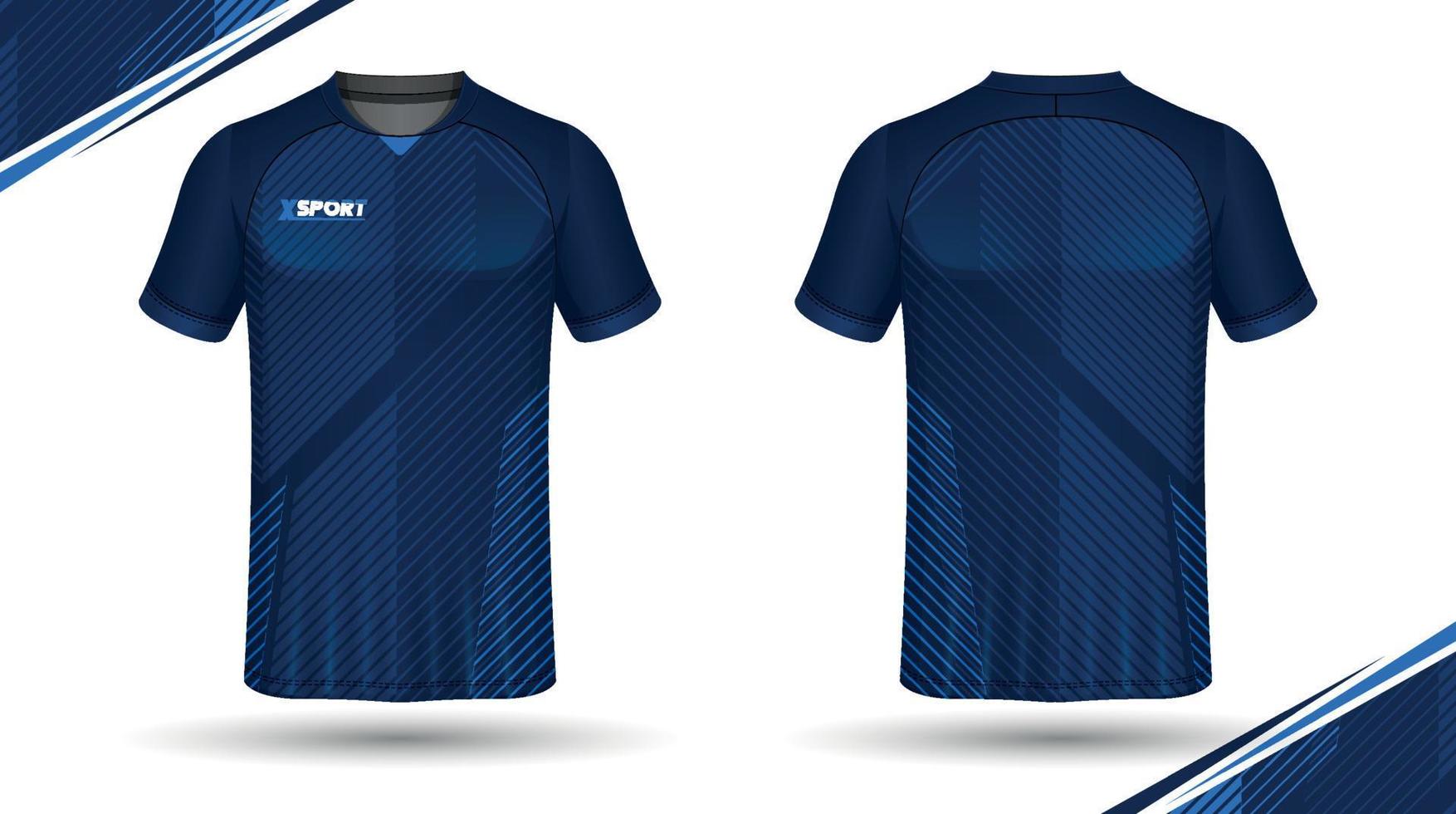 Jersey T-Shirt, Navy Blue Jersey T-Shirt, Navy Blue