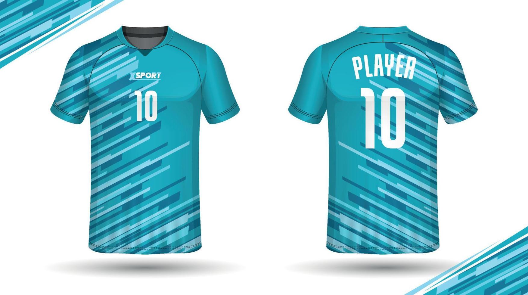 Texture for soccer football jersey vector