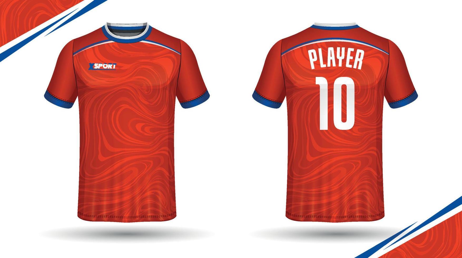 Soccer jersey design for sublimation, sport t shirt design vector