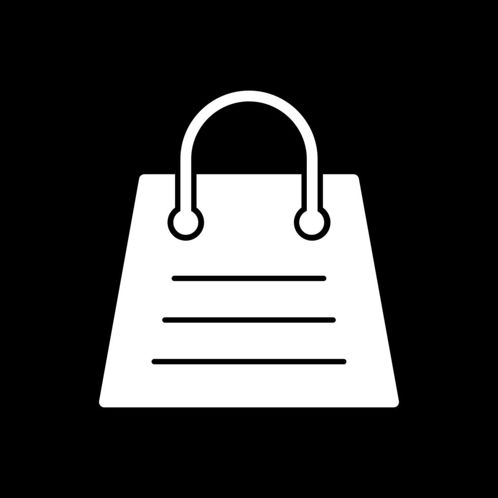 Shopping Bag Vector Icon Design