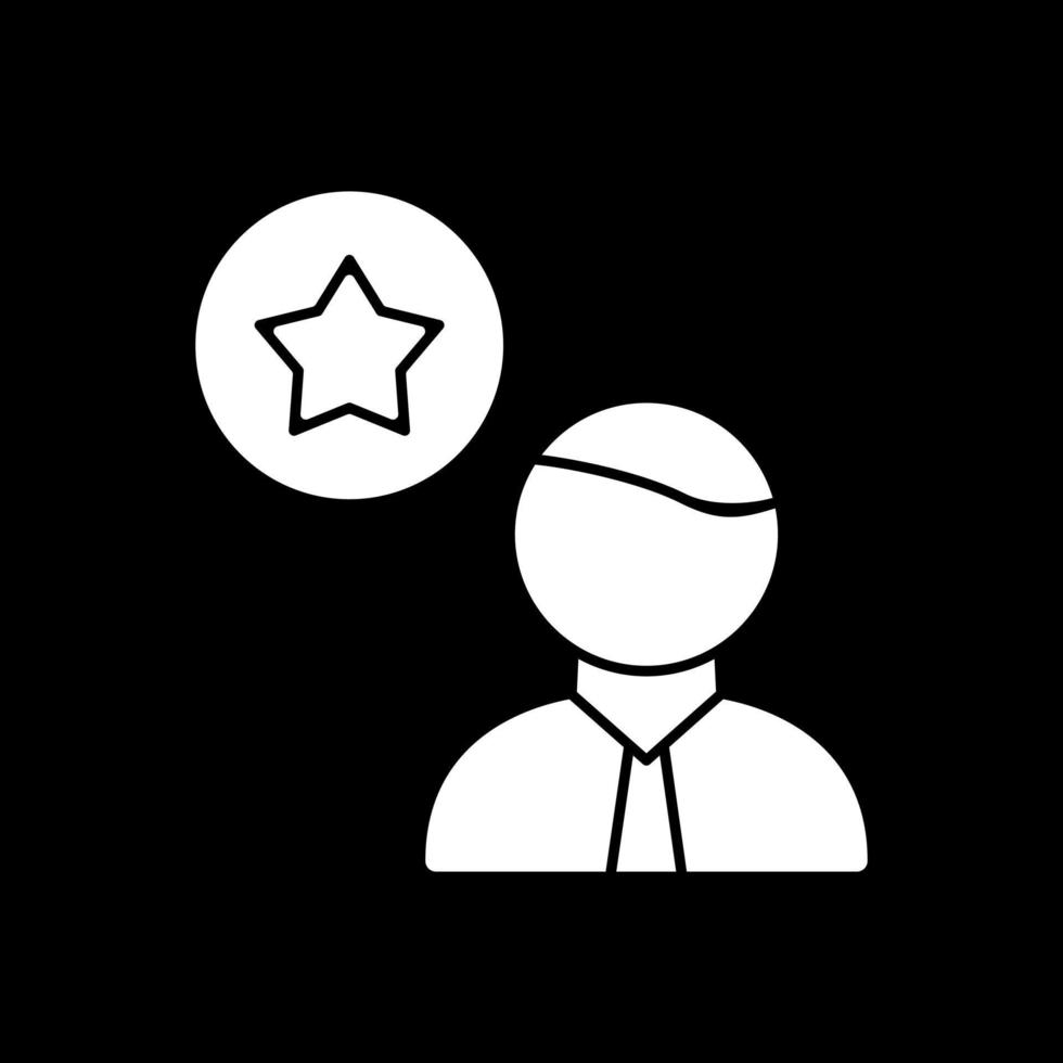 Leader Vector Icon Design