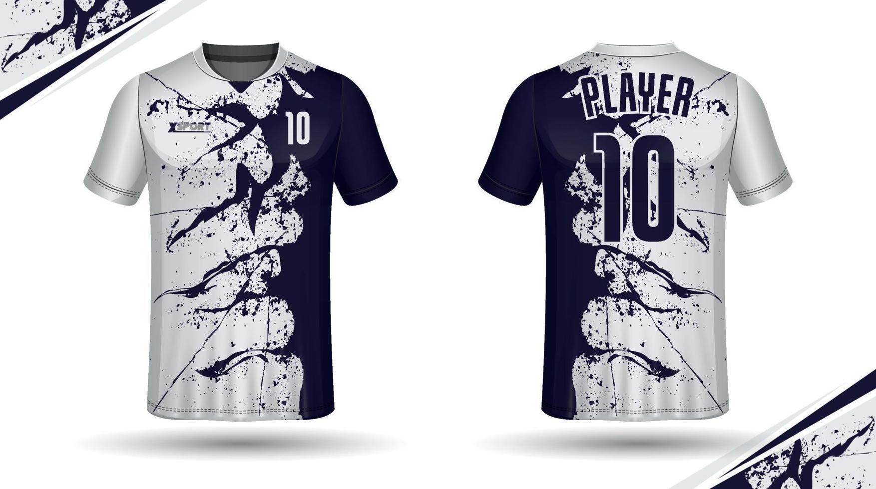 Soccer jersey design for sublimation, sport t shirt design vector