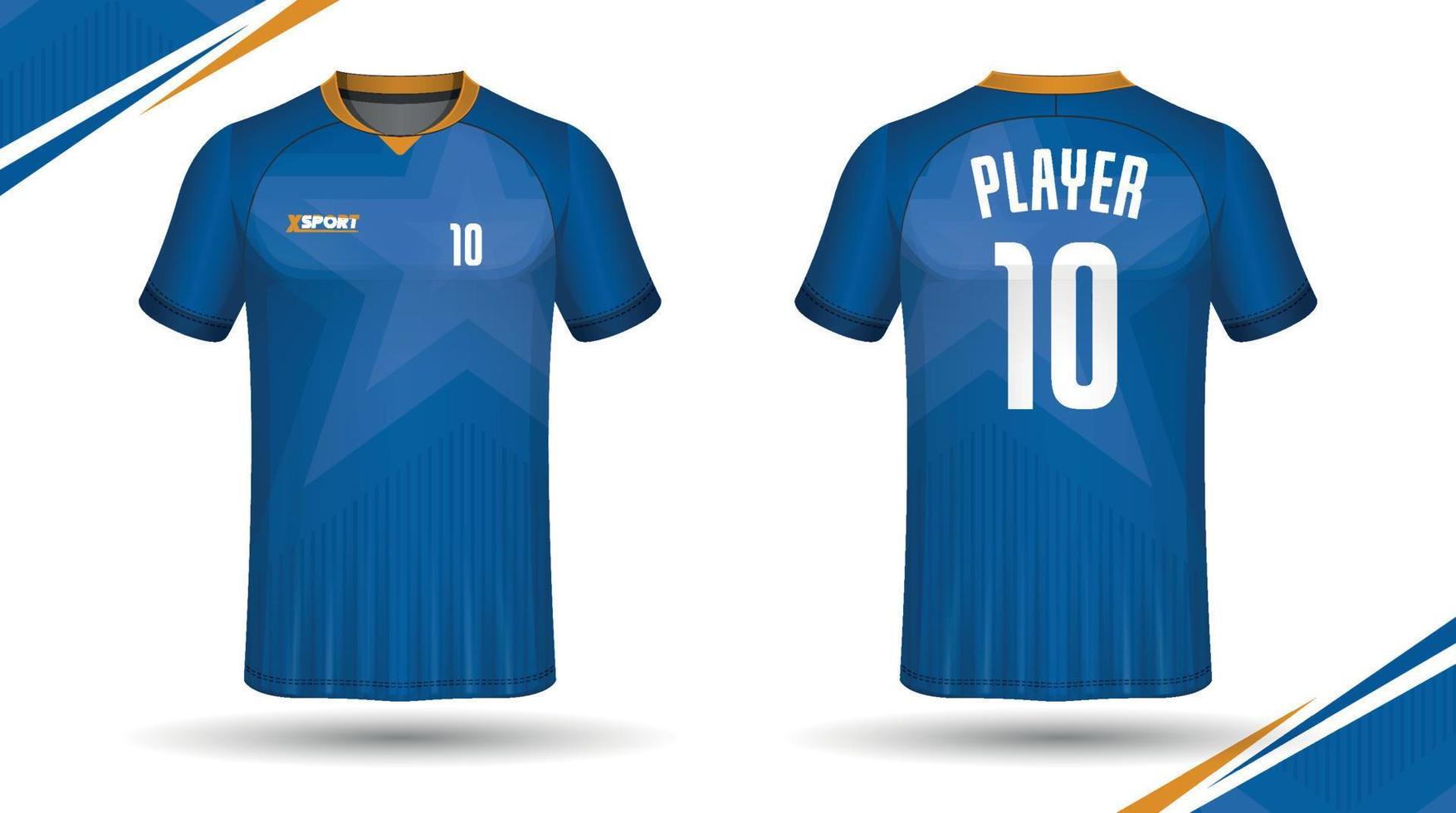 Soccer jersey design for sublimation, sport t shirt design vector