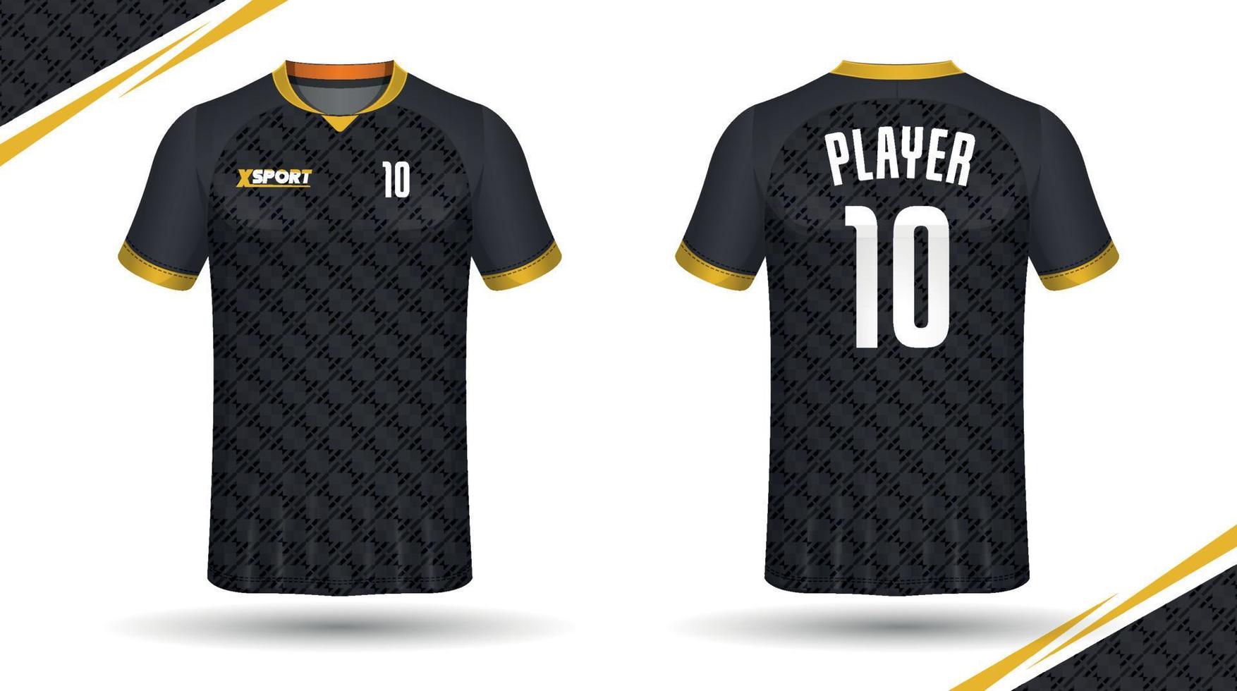 Soccer jersey design for sublimation, sport t shirt design vector