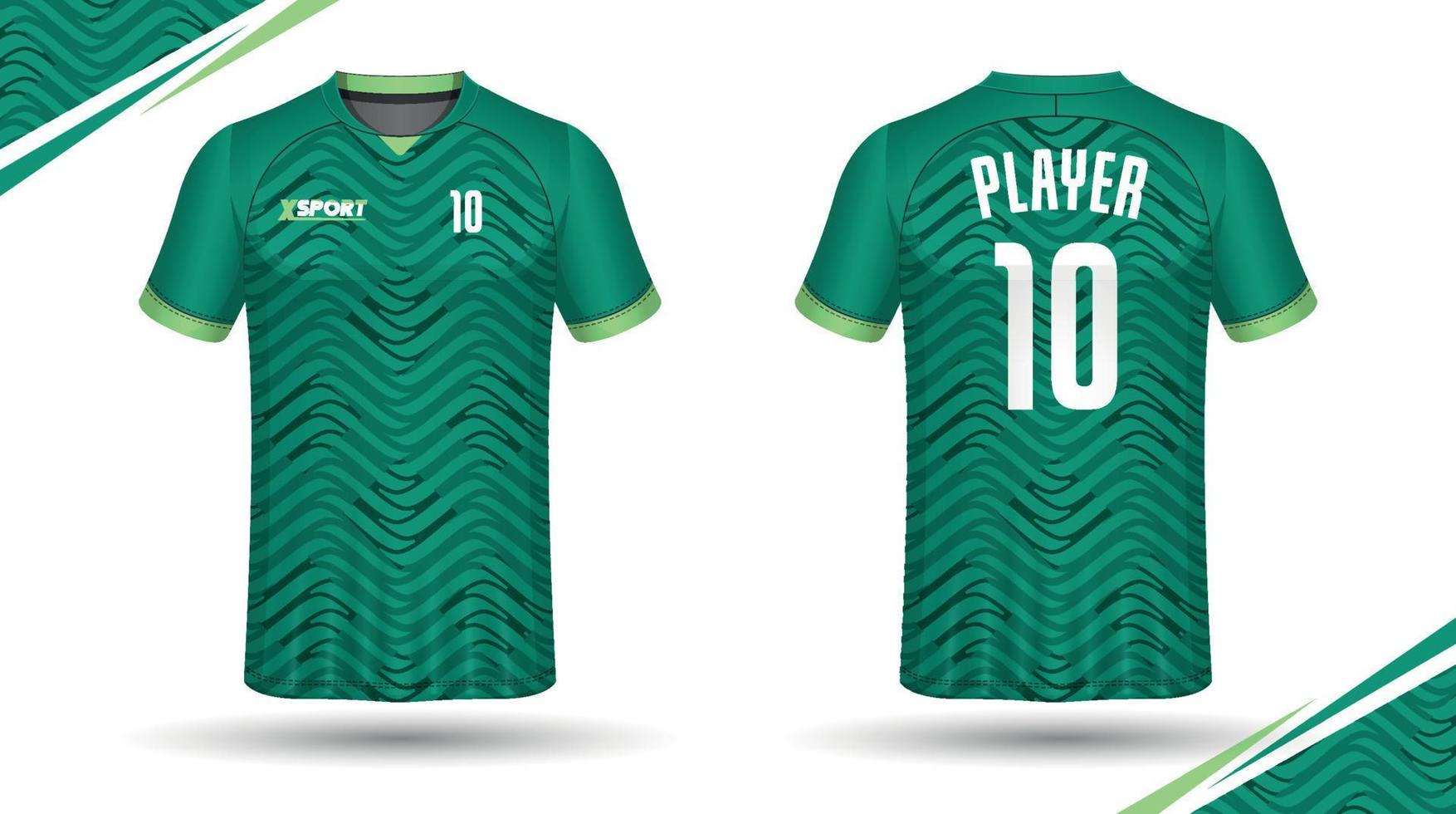 Soccer jersey design for sublimation, sport t shirt design vector