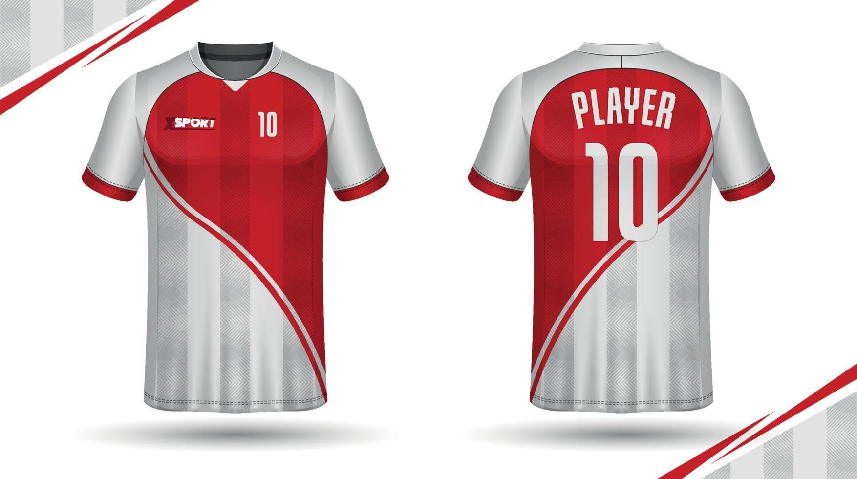 Soccer jersey design for sublimation, sport t shirt design vector