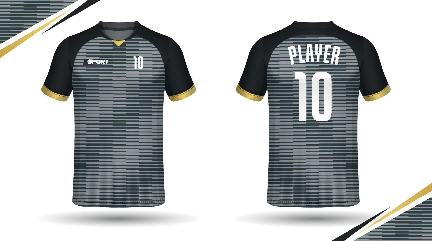 Soccer jersey design for sublimation, sport t shirt design vector