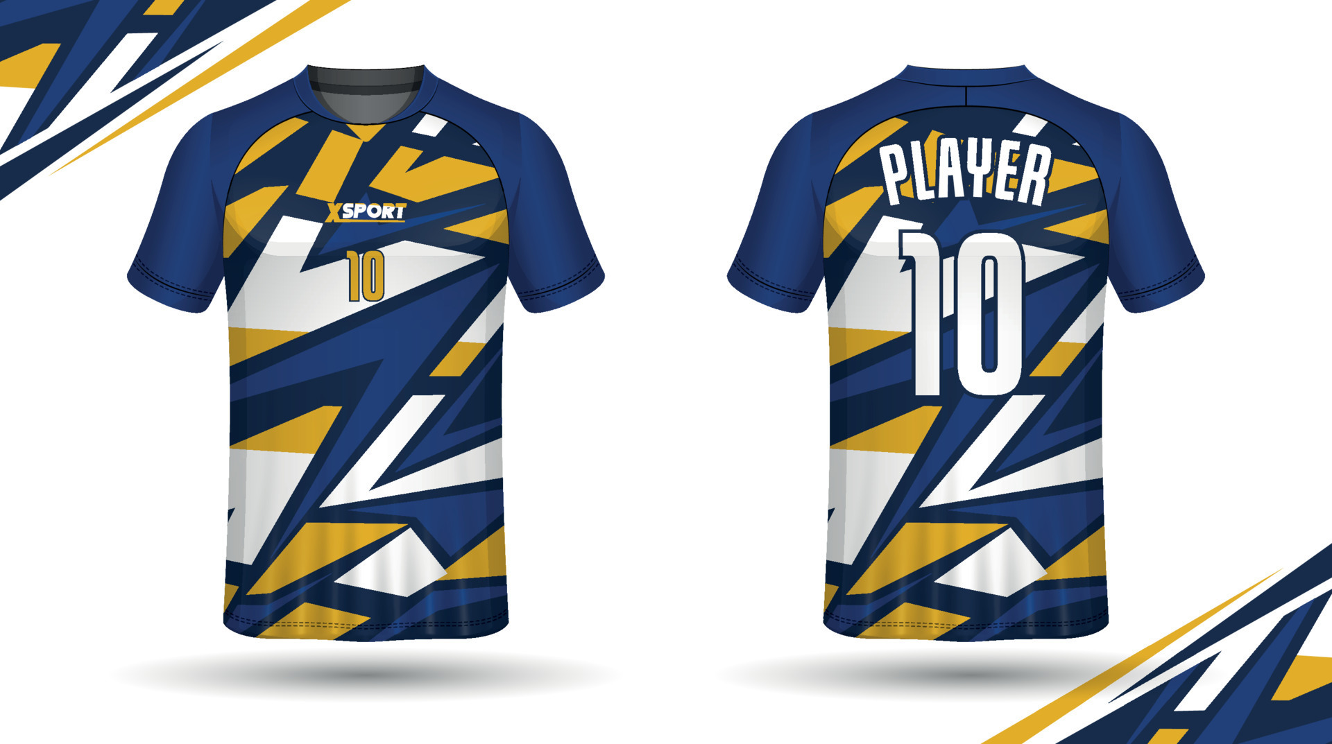 Soccer jersey design for sublimation, sport t shirt design 20744859
