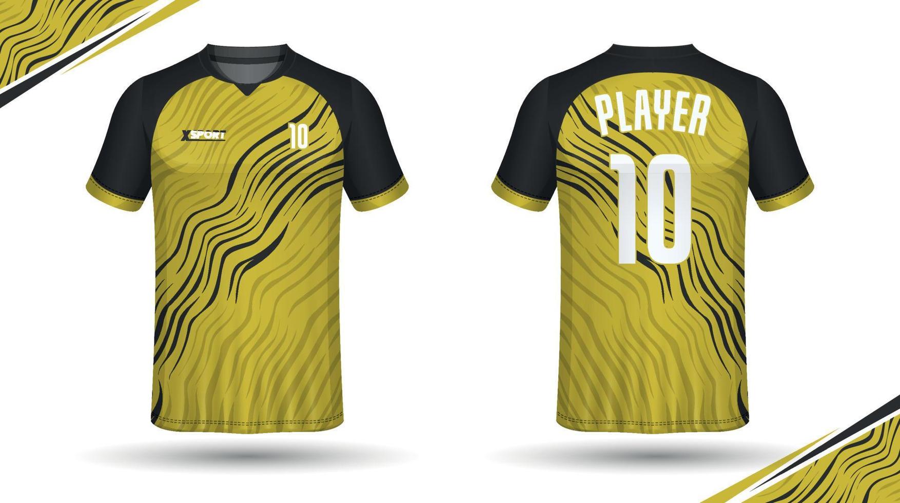 Soccer jersey design for sublimation, sport t shirt design vector