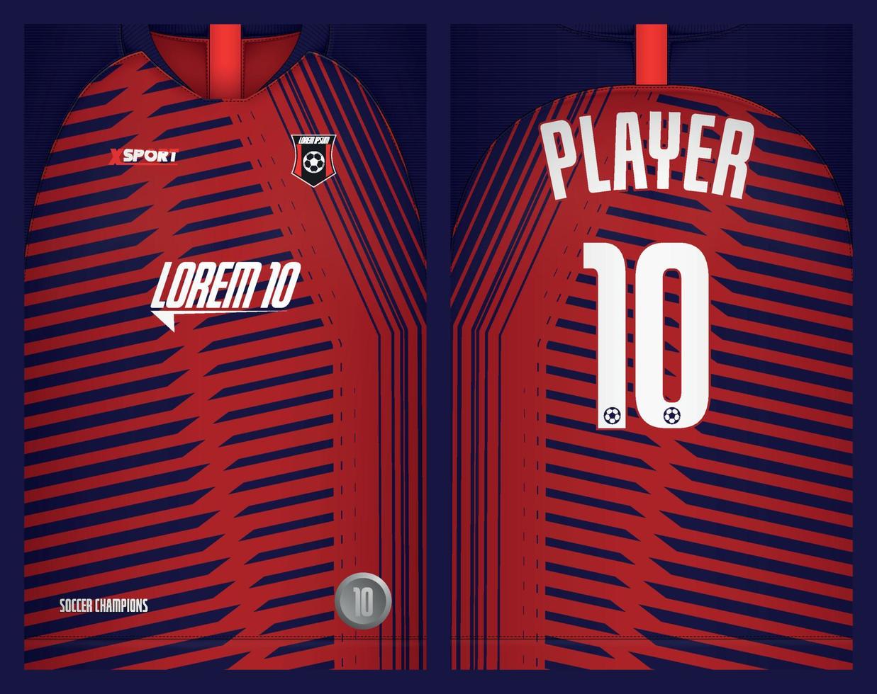 diseño de camisetas de fútbol para sublimación, diseño de camisetas deportivas vector