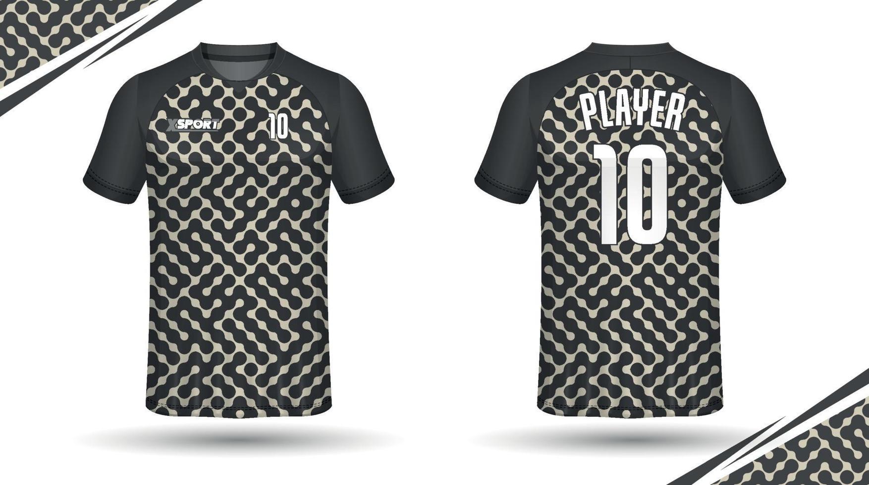 Soccer jersey design for sublimation, sport t shirt design vector