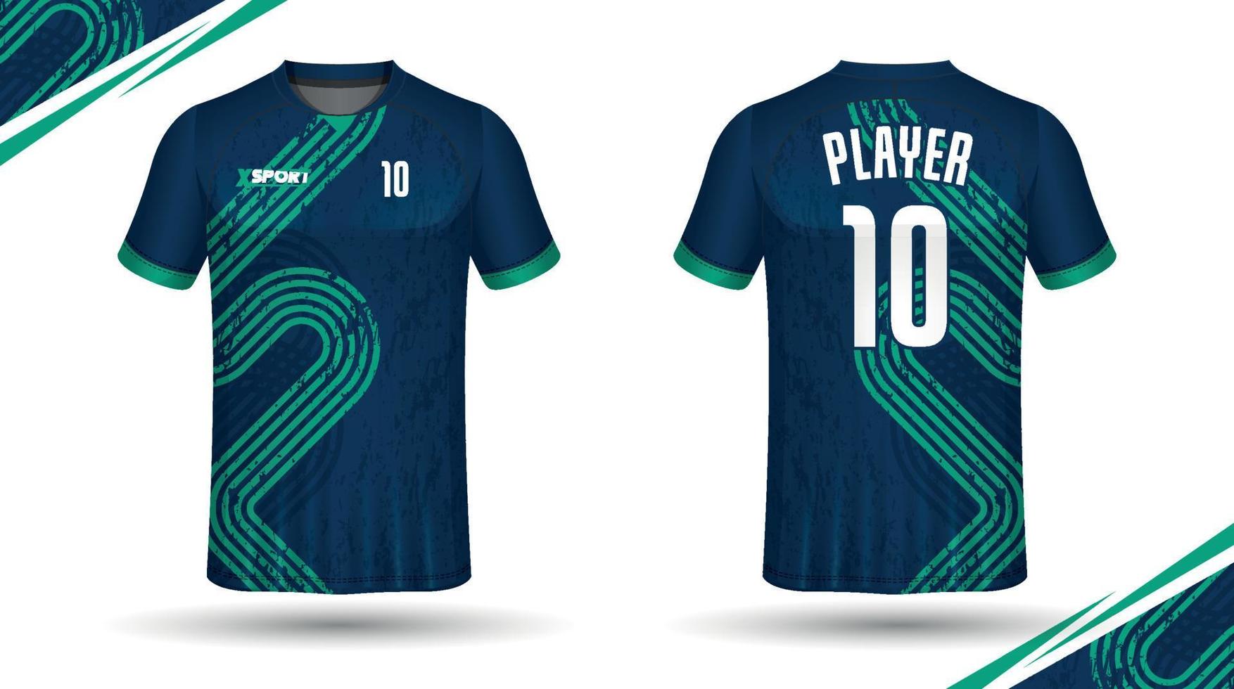 Texture for soccer football jersey vector