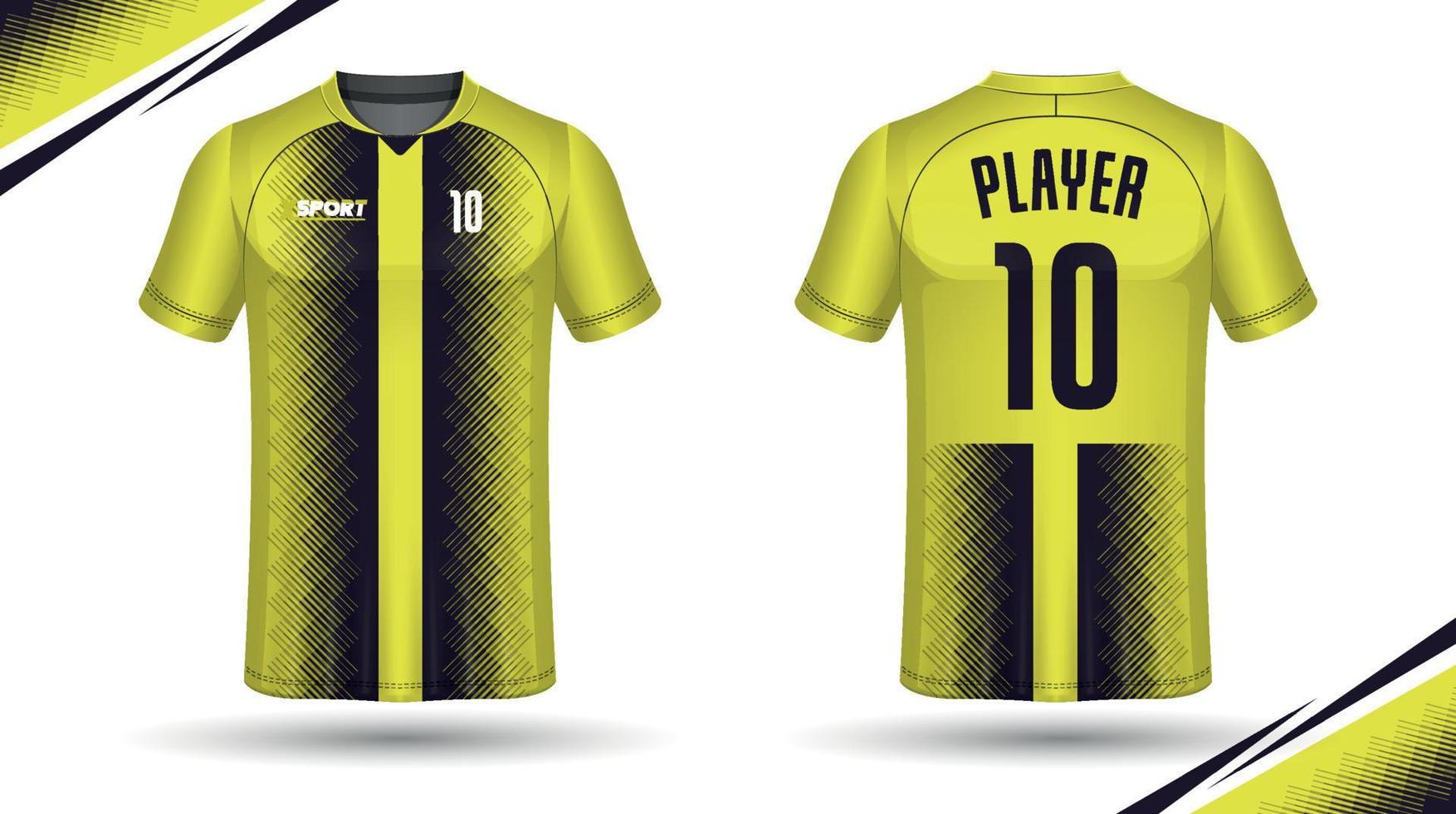 Soccer jersey design for sublimation, sport t shirt design vector