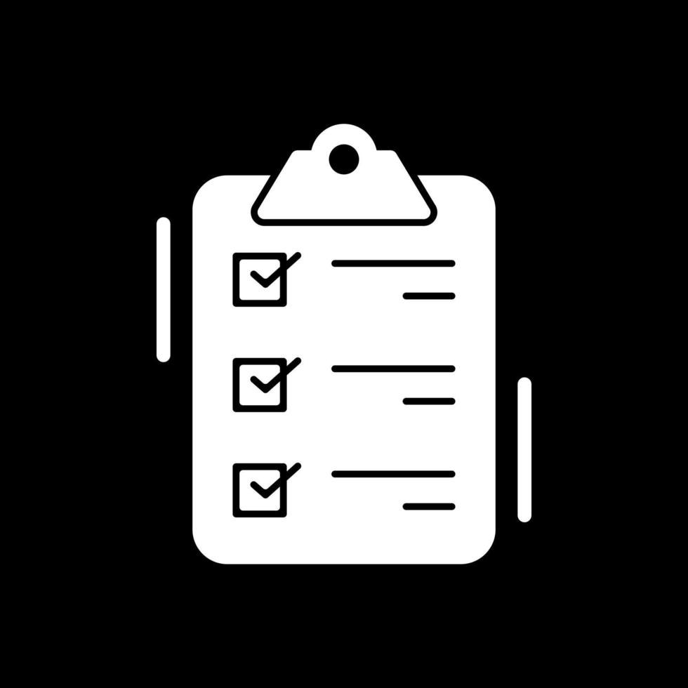 Checklist Vector Icon Design