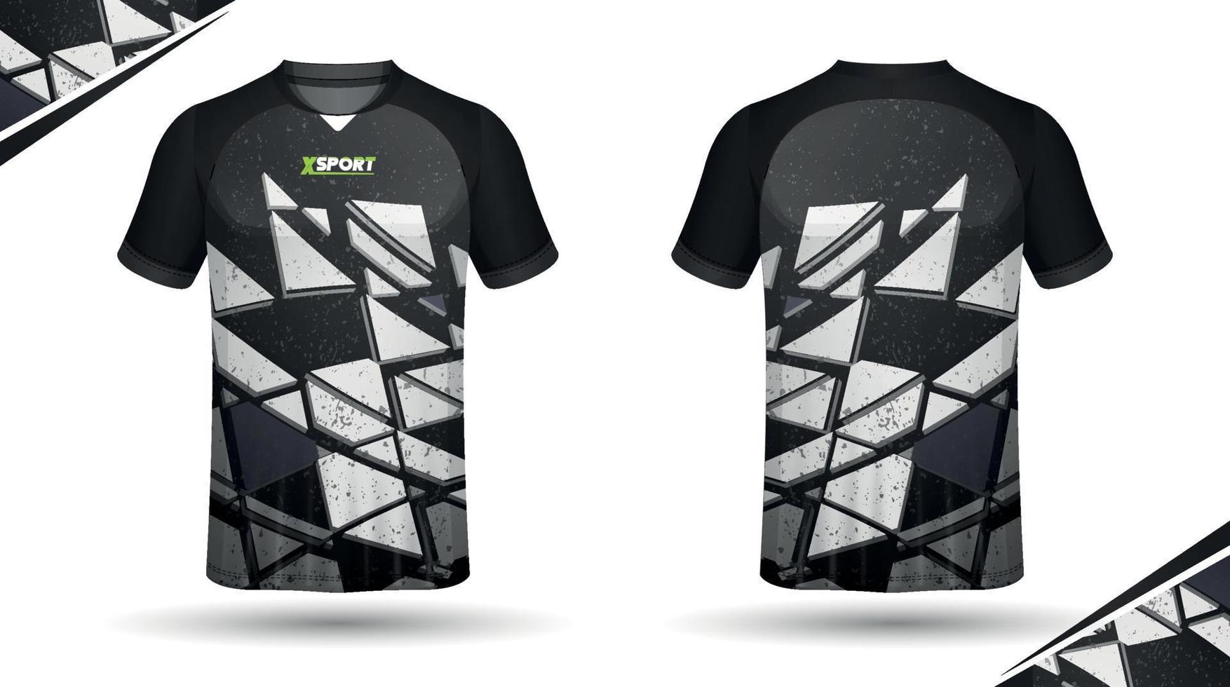 Soccer jersey design for sublimation, sport t shirt design vector