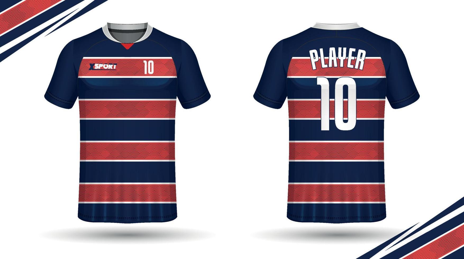 Soccer jersey design for sublimation, sport t shirt design vector