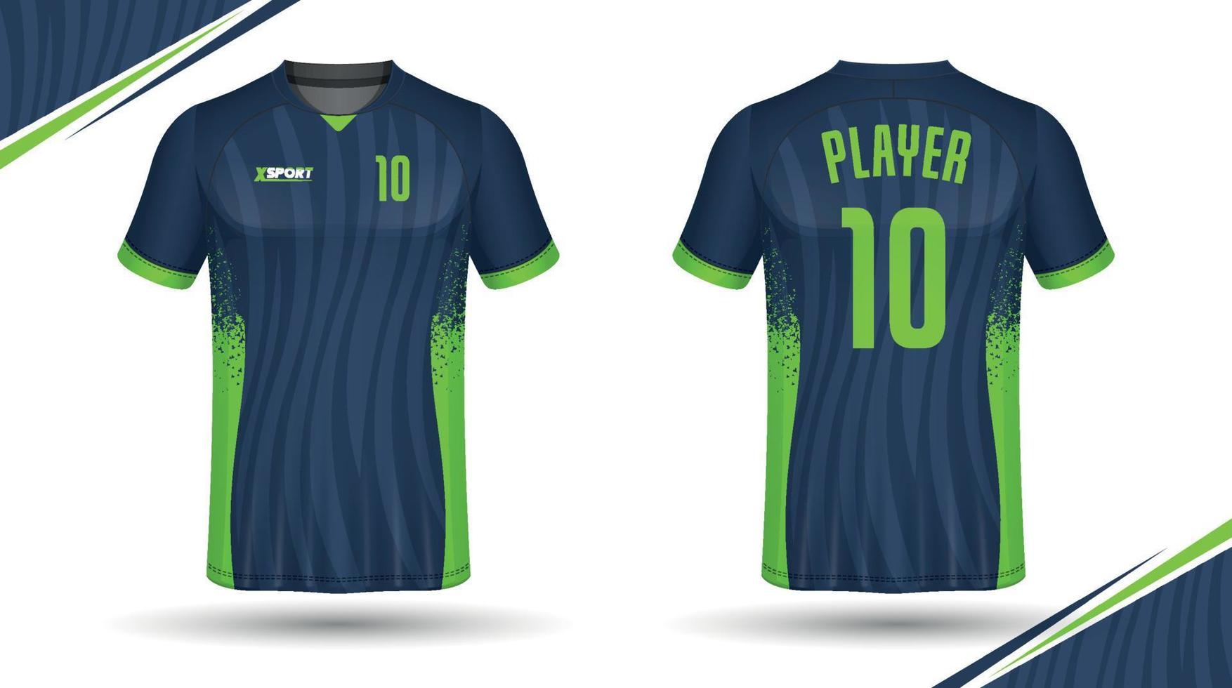 Soccer jersey design for sublimation, sport t shirt design vector