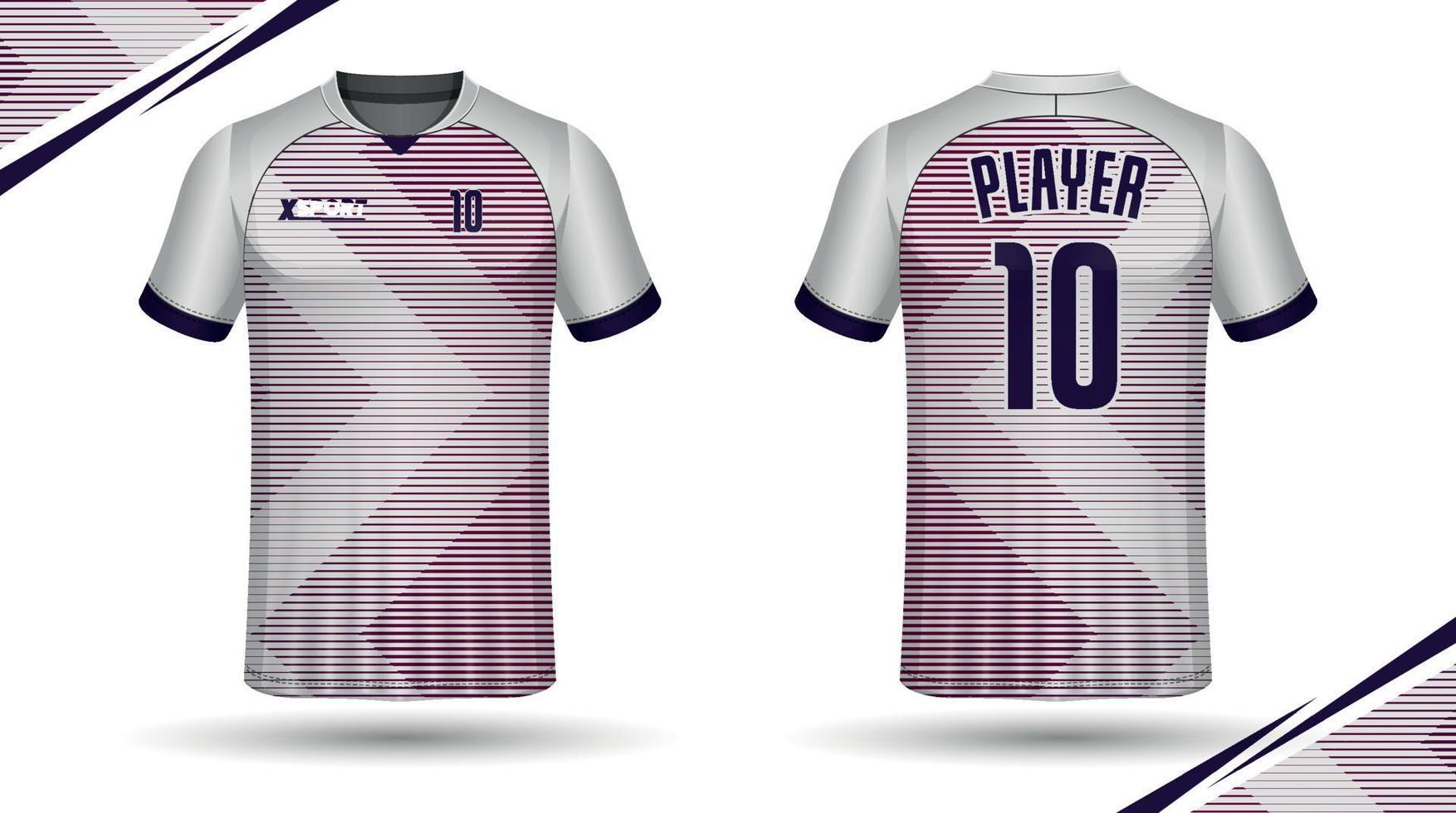 Soccer jersey design for sublimation, sport t shirt design vector