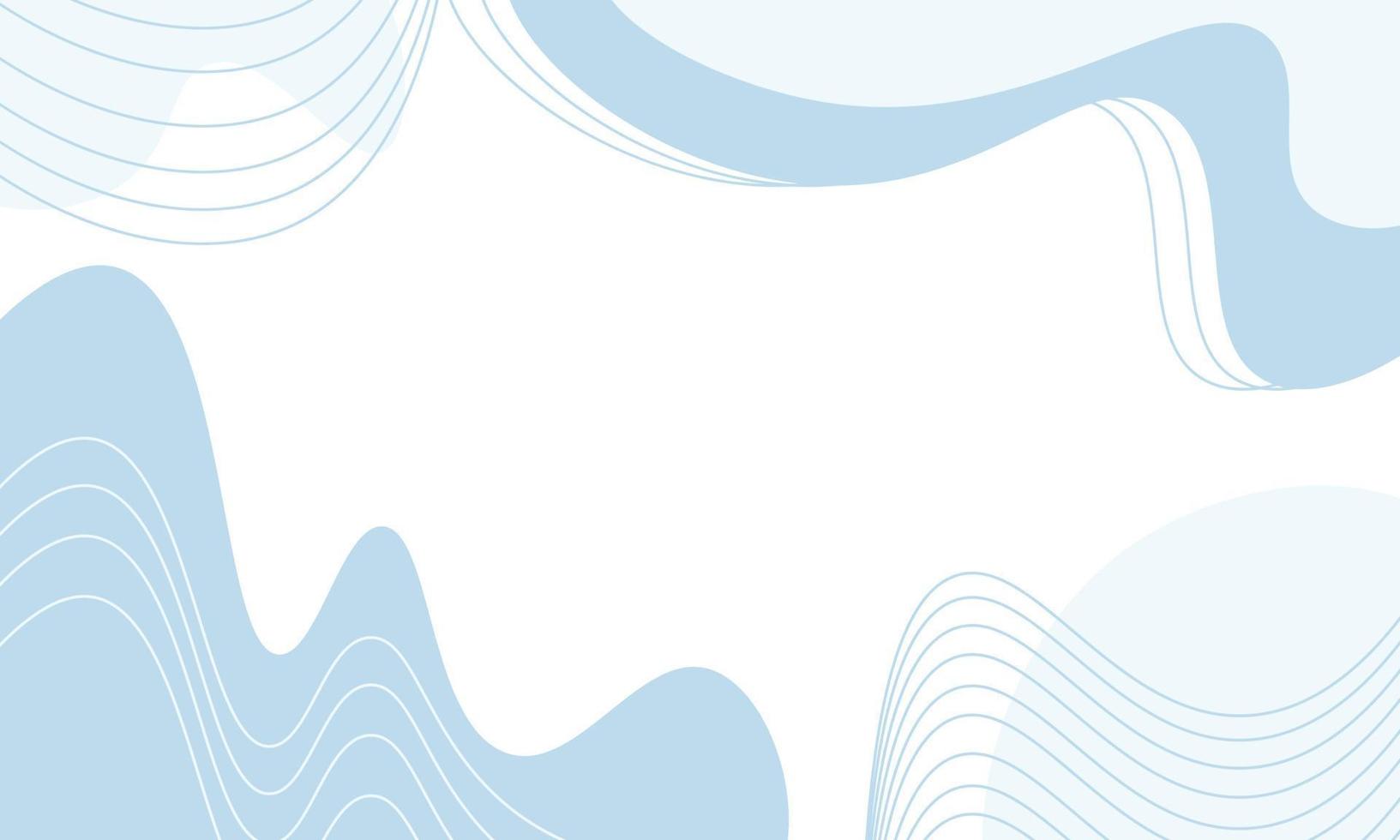 Modern backgrounds with blue abstract shapes and lines. Template for design and creative ideas. vector