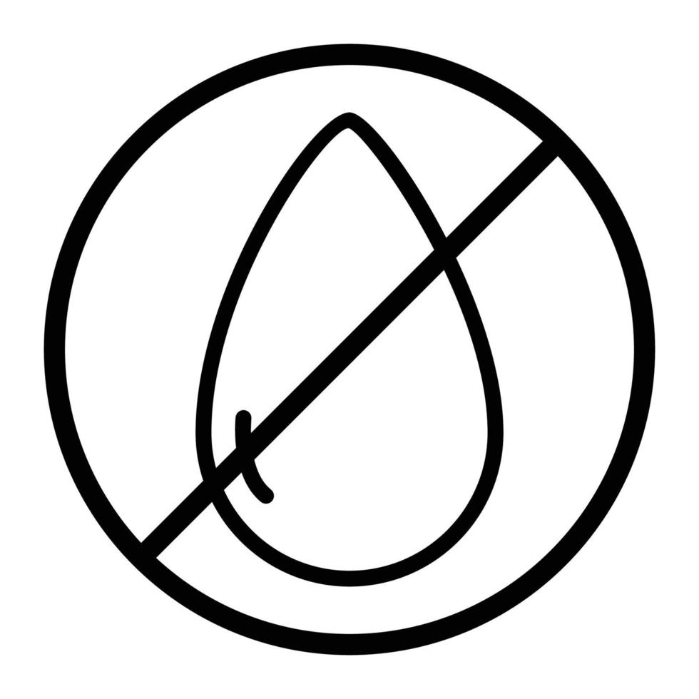 trans grasa gratis icono. icono relacionado a comida alérgeno contorno icono estilo. sencillo vector diseño editable