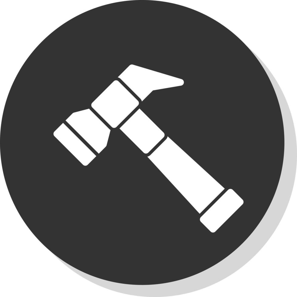 Hammer Vector Icon Design