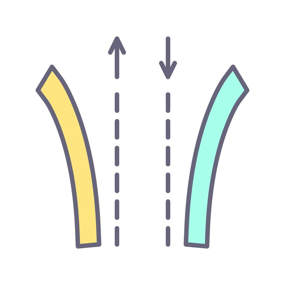 Way Unique Vector Icon