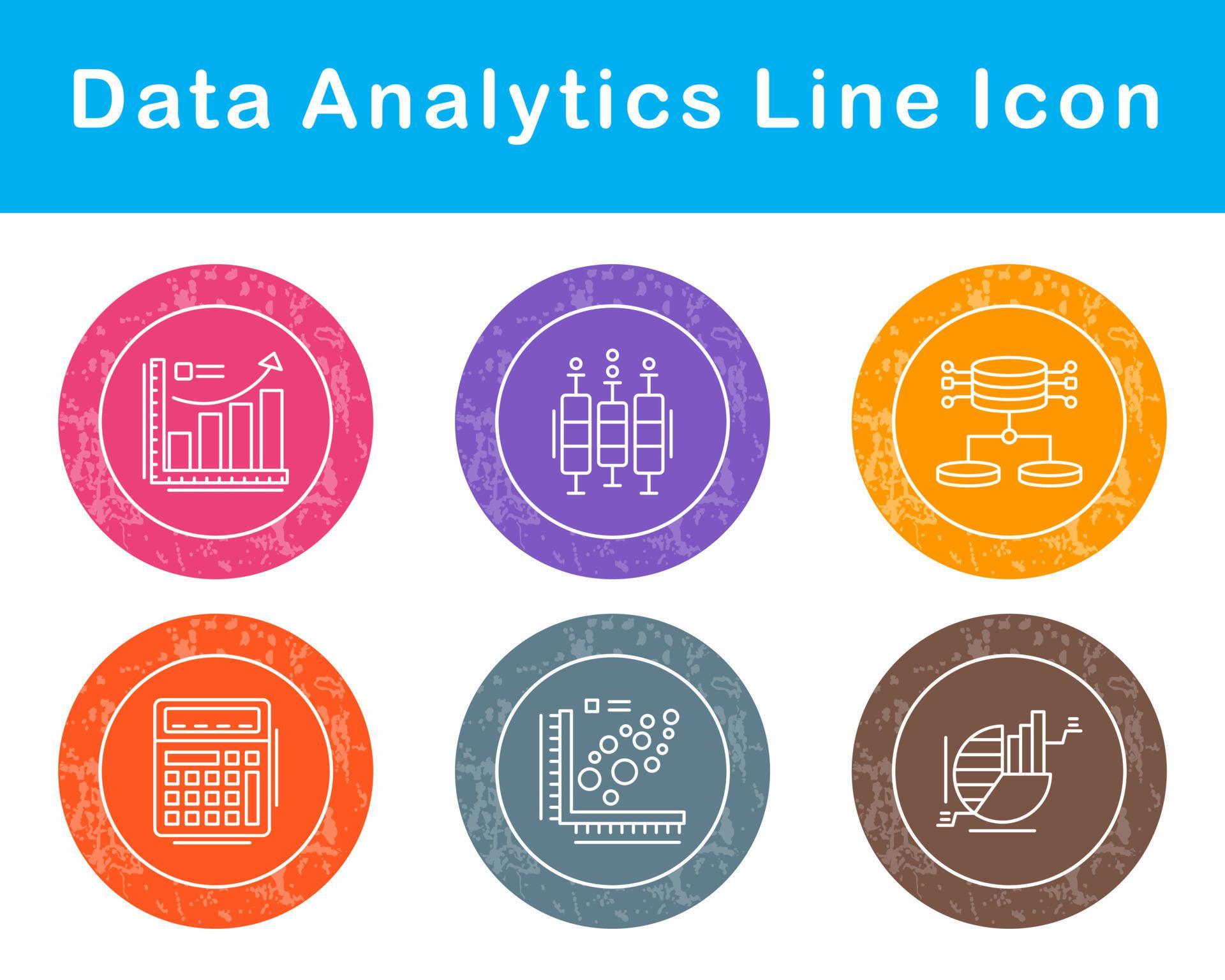 Data Analytics Vector Icon Set 20747484 Vector Art at Vecteezy