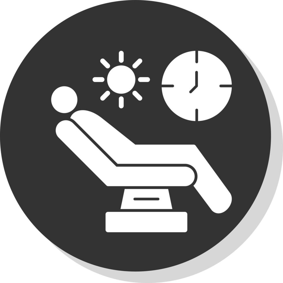 Relaxation Vector Icon Design