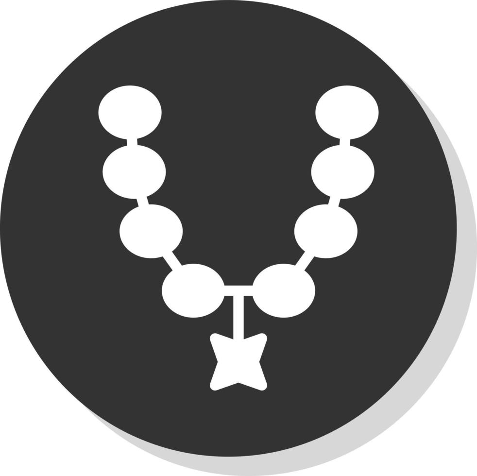 diseño de icono de vector de collar