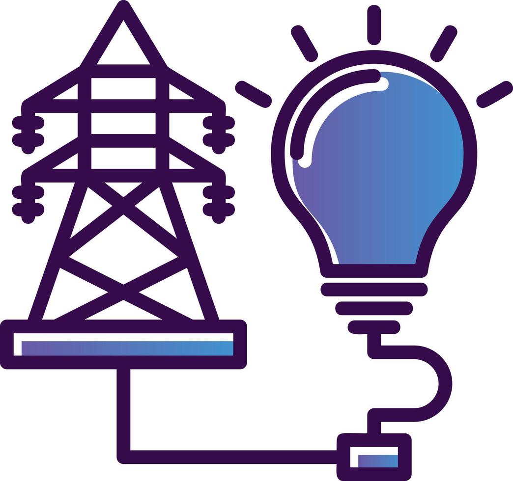 Electrical Energy Vector Icon Design