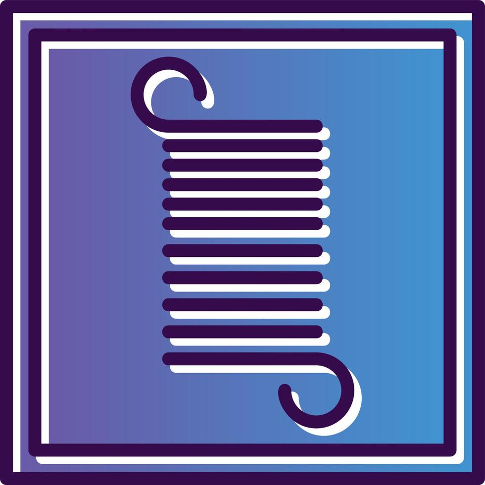 Elastic Energy Vector Icon Design