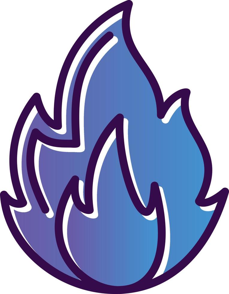 Flame Vector Icon Design