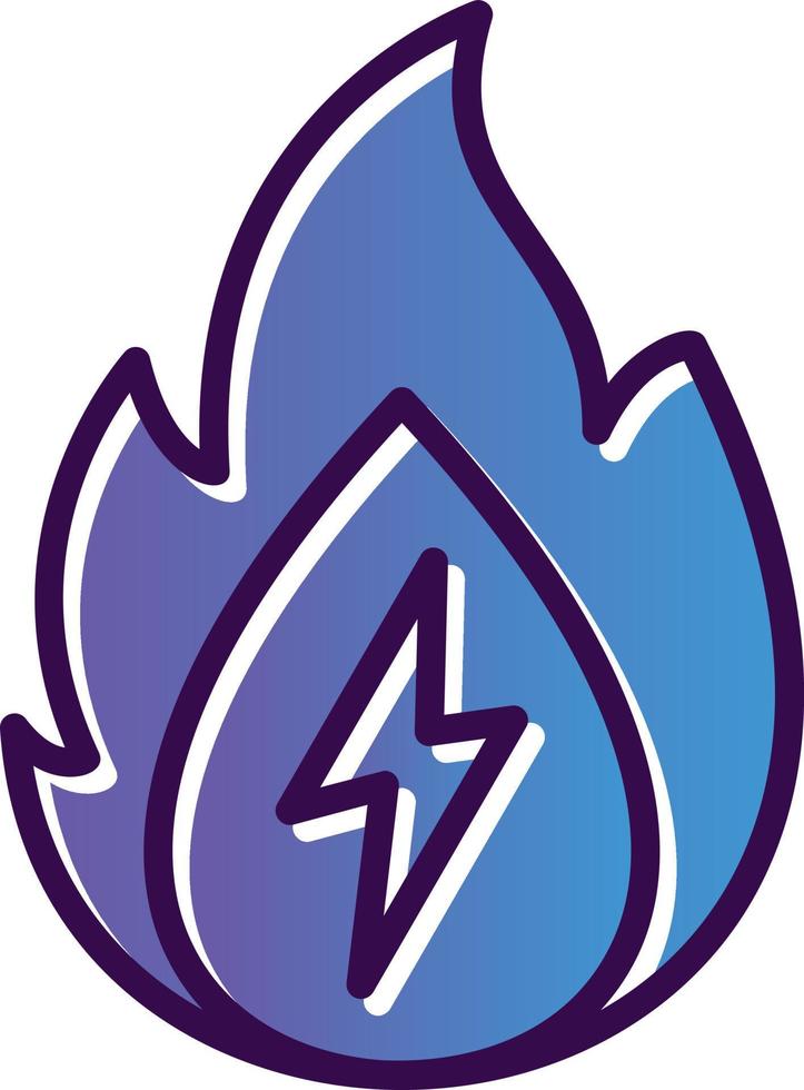 Heat Energy Vector Icon Design
