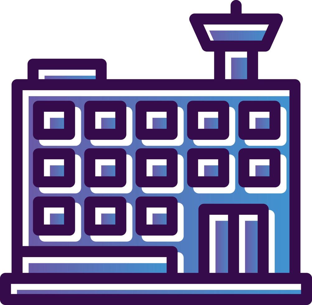 Airport Vector Icon Design