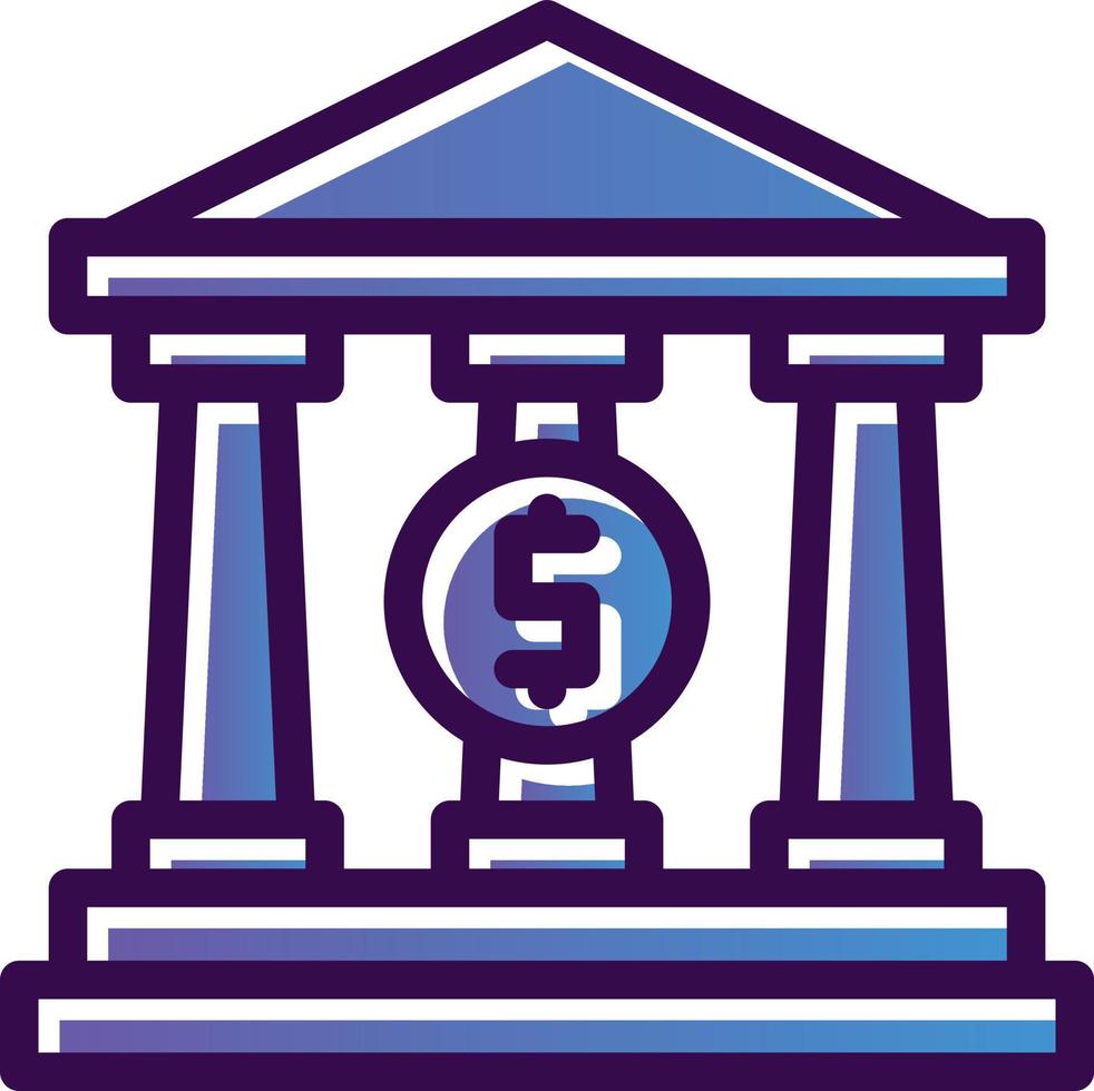Bank Vector Icon Design