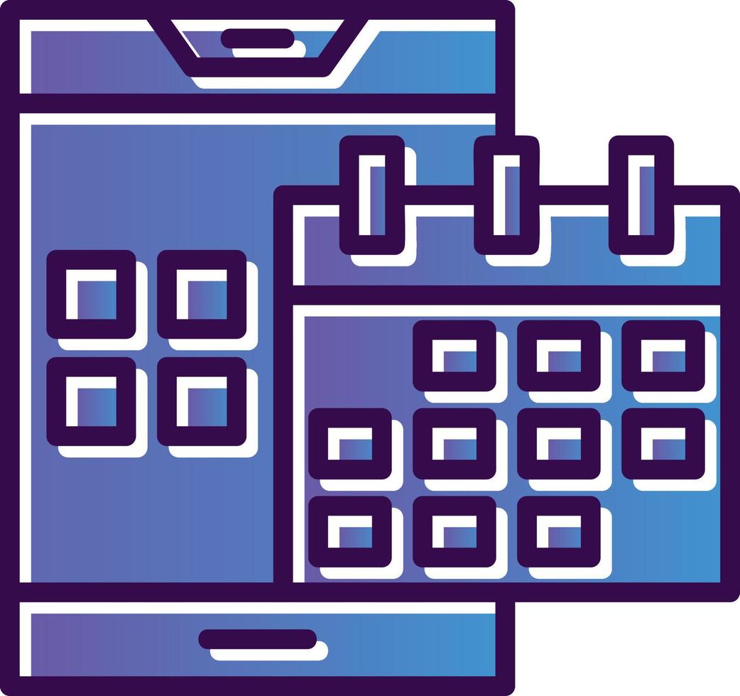 Mobile Application Vector Icon Design