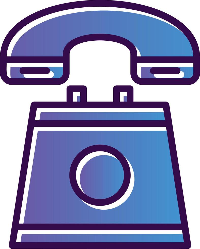 Telephone Vector Icon Design